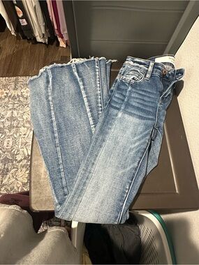 Western flare bridge by gly buckle jeans